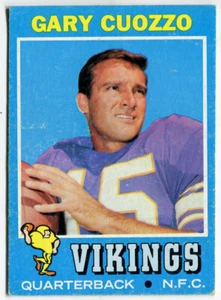 1971 Topps #18 Gary Cuozzo Minnesota Vikings - Picture 1 of 2