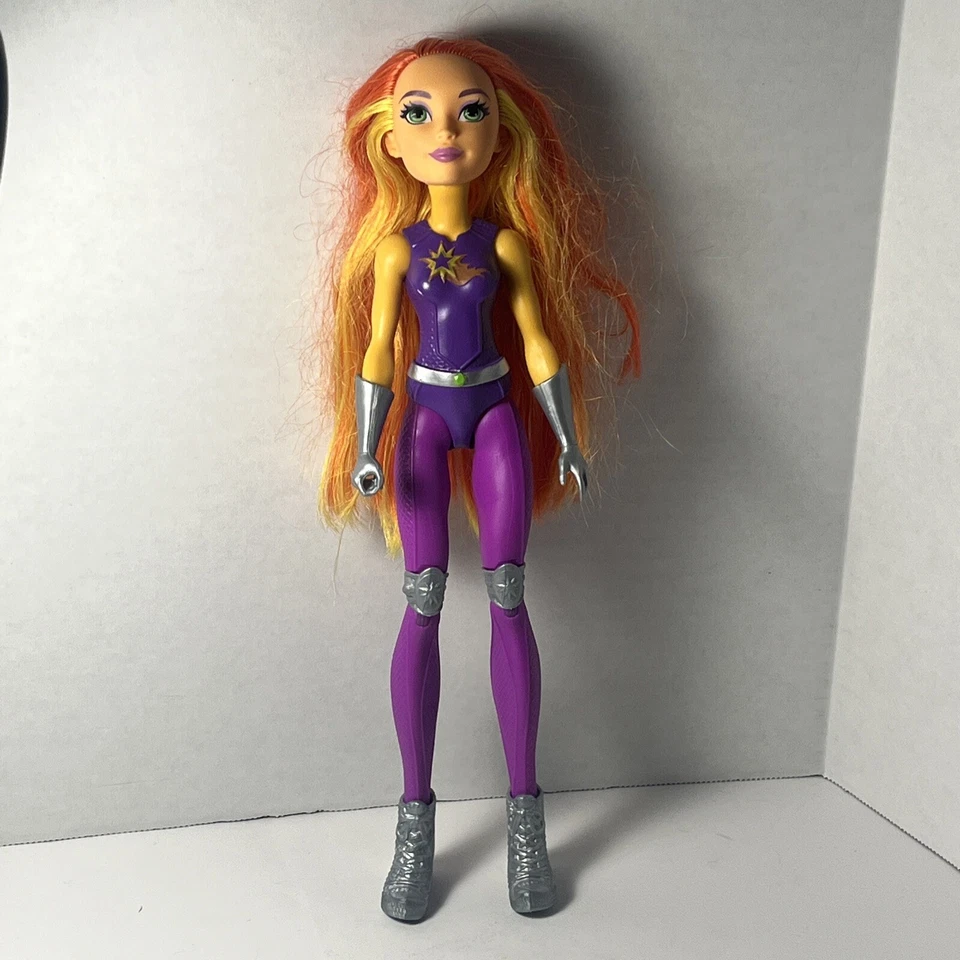 Figura de acción DC Super Hero Girls Starfire 12" articulada DC Comics Mattel 2015 Foto 1 de 4