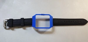 Reloj inteligente Sony 3 SWR50 carcasa azul (adaptador) y correa de silicona negra - Imagen 1 de 11