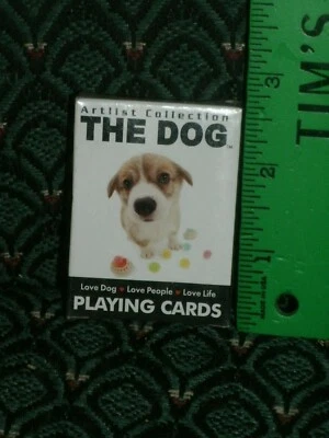 Bicycle Cards * THE DOG * 54 Miniature Playing Cards * Sealed Box * 2.5" * - Image 1 of 2