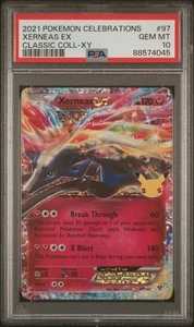 Xerneas Ex 97 Clásico Coll-Xy Pokemon Celebraciones Colección Clásica PSA 10 - Imagen 1 de 2