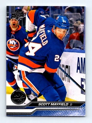 #586 2023-24 Upper Deck { Scott Mayfield Islanders - Image 1 of 2