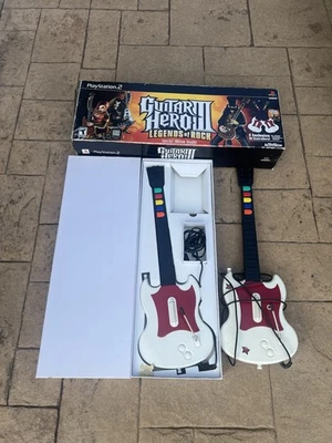 Guitar Hero Rojo Octano SG Controlador Lote De 2 Legends Of Rock Juego Playstation Foto 1 de 3