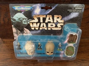 Vintage Micro Machines Star Wars Mini Transforming Heads SAMMLUNG IV *gekrempelt* - Bild 1 von 2