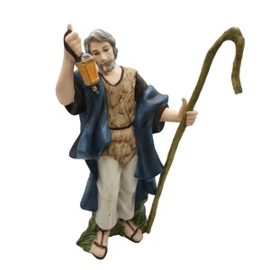 Thomas Kinkade “Lighting the Way” Figurine B0470 2003 Nativity Hawthorne Village - Picture 1 of 7