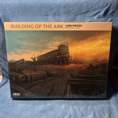 SEALED Building of the Ark 1000 Pc Puzzle Noahs Ark Encounter NEW SEALED 27x19 - Image 1 of 4