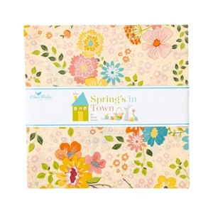 "Spring's in Town" by Sandy Gervais for Riley Blake 10" stacker, 42 precuts - Picture 1 of 2