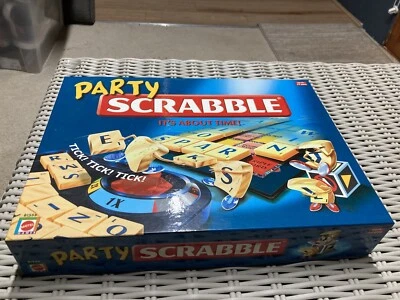 Party Scrabble (Board Game, 2004 Mattel) Complete VGC Only Played a Few Times - Image 1 of 4