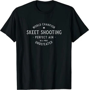 Retro World Champion Skeet Shooting Undefeated T-Shirt *NEW* 10 Colors! - Picture 1 of 11
