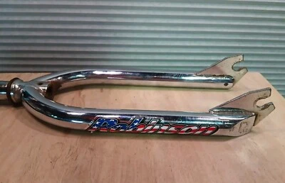 Dyno Old School Stamp BMX Fork 1 1/8 in Threadless 20 1996 CRMO Robinson Decals - Image 1 of 4