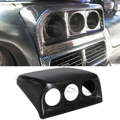 For Subaru Impreza GC8 1997-2000 FRP Triple Dashboard Gauge Pod Parts - Image 1 of 4