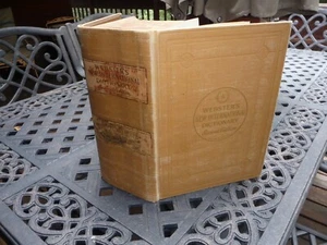 Webster's New International Dictionary 2nd Edition Unabridged Copyright 1949 - Picture 1 of 13
