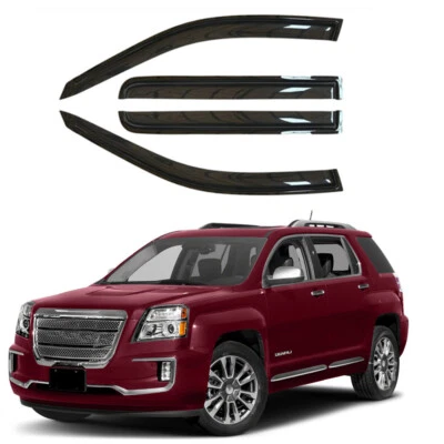 4Pcs Side Window Wind Deflector Window Visor for 2010-2017 GMC Terrain - Image 1 of 4