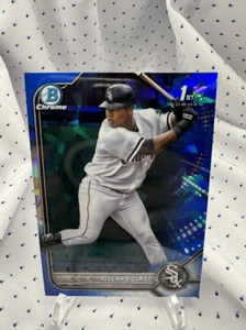 Oscar Colas - SAPPHIRE - 1ST BOWMAN - 2022Bowman Chrome SE - BCP-152 - Picture 1 of 2