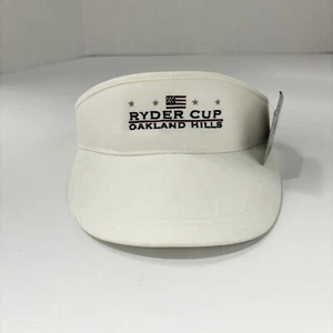 Ryder Cup Oakland Hills White Visor / Brand New / Palmer Authentic / Golf - Picture 1 of 5