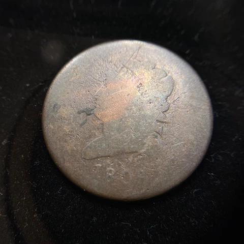 1808 Classic Turban Head Large Cent G Good Variety Type Coin Key Date Cover