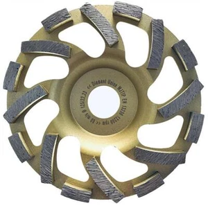 Olla de lijado de diamante plato de lijado 150 amoladora de hormigón hormigón UNIVERSAL Turbo Profi - Imagen 1 de 3