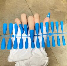 Artificial Fingernails 24Tips/Set Matte Super Long Fake Nail Free Shipping