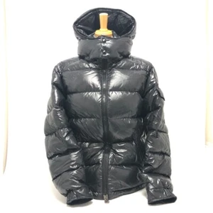 MONCLER MAYA Down jacket Jacket Down Down jacket Nylon Black - Picture 1 of 15