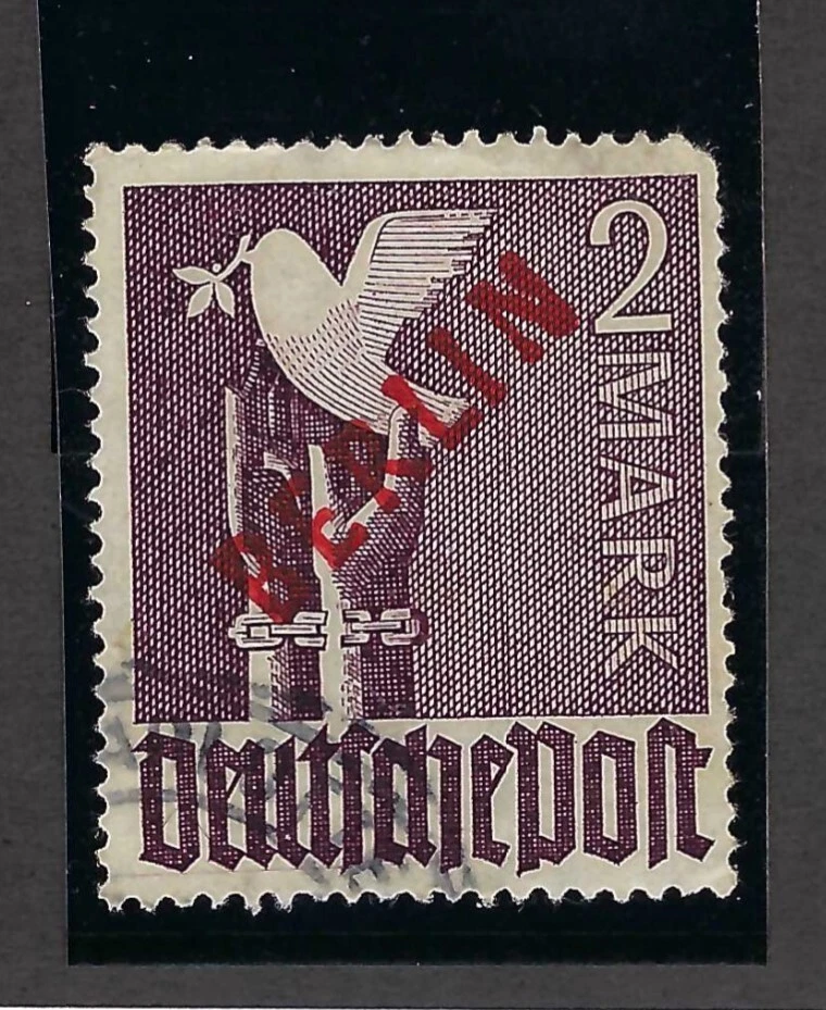 1948 Germany Berlin 2m SC # 9N34 USED FREE SHIPPING - Image 1 of 1
