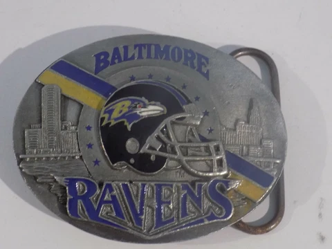 Siskiyou 1999 Limited Edition NFL Baltimore Ravens Belt Buckle Cover