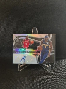 Justin Holiday 2021-22 Panini ' Fall Spectrum ' Autograph #erd 13/49 #FSS-JSN - Picture 1 of 2