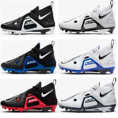 New Nike Mens Alpha Menace Pro 3 Mid Football Cleats CT6649 - Pick Color & Size!