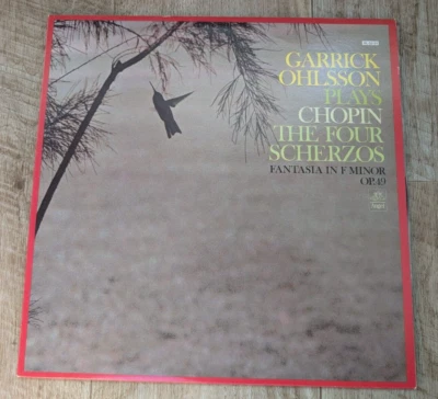 Garrick Ohlsson Plays Chopin Four Scherzos Vinyl LP Angel Records S-37017 - Image 1 of 4