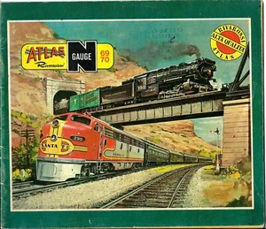 ATLAS ORIGINALE CATALOGO 1969/70 SCALA N OTTIME CONDIZIONI - Picture 1 of 1