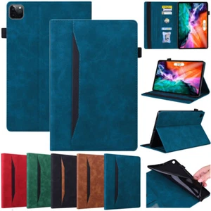 For iPad 10/9/8/7/6/5th Gen Mini Air Pro 11 13 Smart Leather Flip Case Cover New - Picture 1 of 51