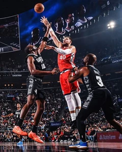 Ivica Zubac Shooting Action Los Angeles Clippers 8x10 NBA Basketball Photo - Picture 1 of 1