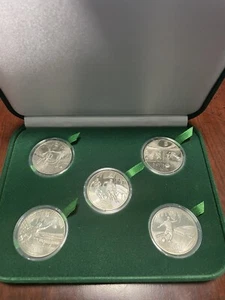 Ukraine, 5 hryvnia "Set Nickel Coins EURO 2012" in Box  Nickel - Picture 1 of 2