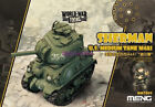 Meng Modell WWT-002 World War Toons Sherman USA Mittlerer Panzer M4A1 Rüstung