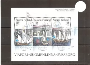 Finland 2006 SG1825-7 3v Sheet NHM Ships-King's Port and Pojama Class Frigate - Picture 1 of 1
