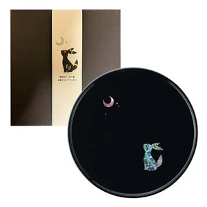 Pokemon Center Original Kanazawa Mother-of-pearl Decorative Tray Umbreon New - Picture 1 of 6