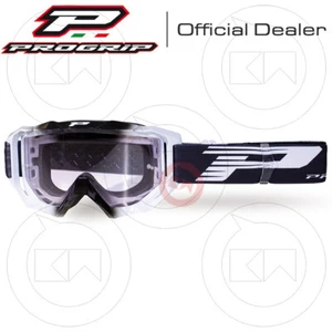 MASCHERA PROGRIP OCCHIALI MOTO CROSS ENDURO 3200-102 LS Nero Lenti Fotocromatica - Imagen 1 de 3