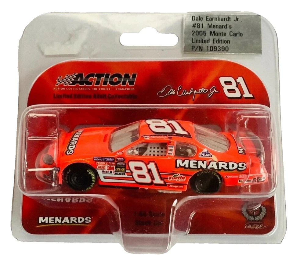 Dale Earnhardt Jr #81 Menard’s 2005 Monte Carlo 1:64 diecast ¡ENVÍO GRATUITO! Foto 1 de 1