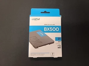 Brand New Sealed Crucial - BX500 2TB Internal SSD SATA 2.5" - Afbeelding 1 van 6