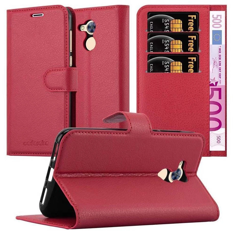 CADORABO Hülle für Honor 6A Handy Schutzhülle Cover Tasche Etui Standfunktion