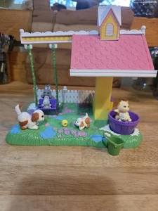 Vintage Littlest Pet Shop Country Garden Nursery Playset 1995 Kenner Complete - Picture 1 of 14