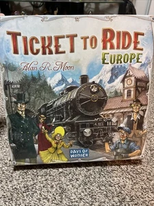 New Days of Wonder Ticket to Ride Europe Board Game - DO7202 - Picture 1 of 7