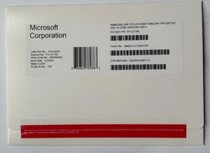 Microsoft Windows Server 2019 Standard DVD  Core 16 + Sealed Sticker Key. - Picture 1 of 1