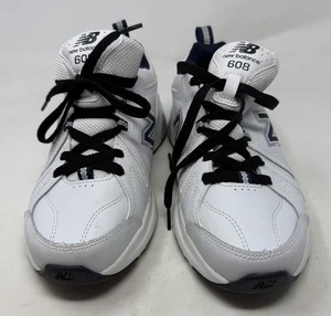 Sneakers cross trainer New Balance da uomo taglia 7 608 in pelle bianca - Foto 1 di 10