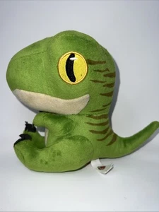 Jurassic Park World Green T-Rex Dinosaur Stuffed Animal Plush 6.5” Toy Factory - Picture 1 of 5