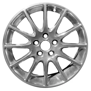 Metallic Polished 12 Spoke 18 x 8 Refurbished Wheel - Picture 1 of 1