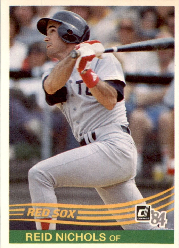 1984 DONRUSS REID NICHOLS BOSTON RED SOX #614 - Image 1 of 2
