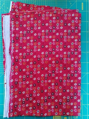 0,95m Jersey Blumen auf Pink Baumwolle neu - Bild 1 von 2