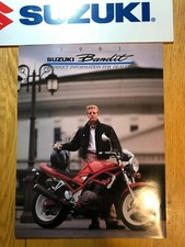 Suzuki 1991 Bandit GSF400 Dealer Sales Product Spec Information Brochure 