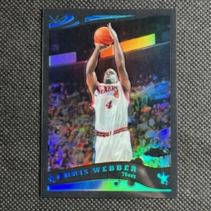 Chris Webber 2005-06 Topps rifrattore cromato nero /399 Philadelphia 76ers - Foto 1 di 2