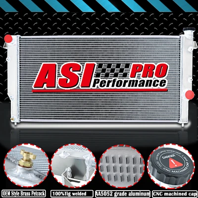 ASI 3 Row Radiator For 1994-2002 Dodge Ram 2500 3500 Cummins Diesel Pickup 5.9 - Imagem 1 de 4